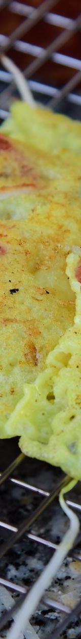 Crispy Seafood Banh Xeo (Vietnamese Sizzle Crepe)