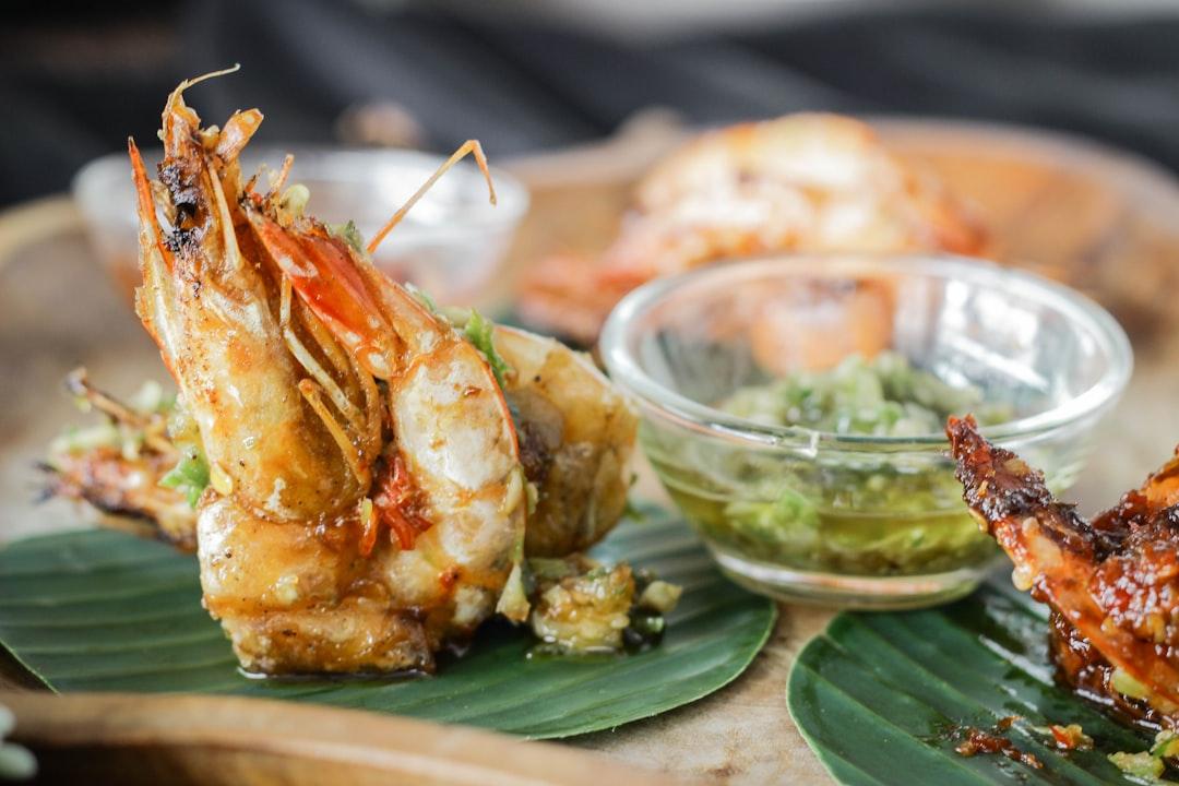 Crispy Seafood Batagor with Peanut Sauce