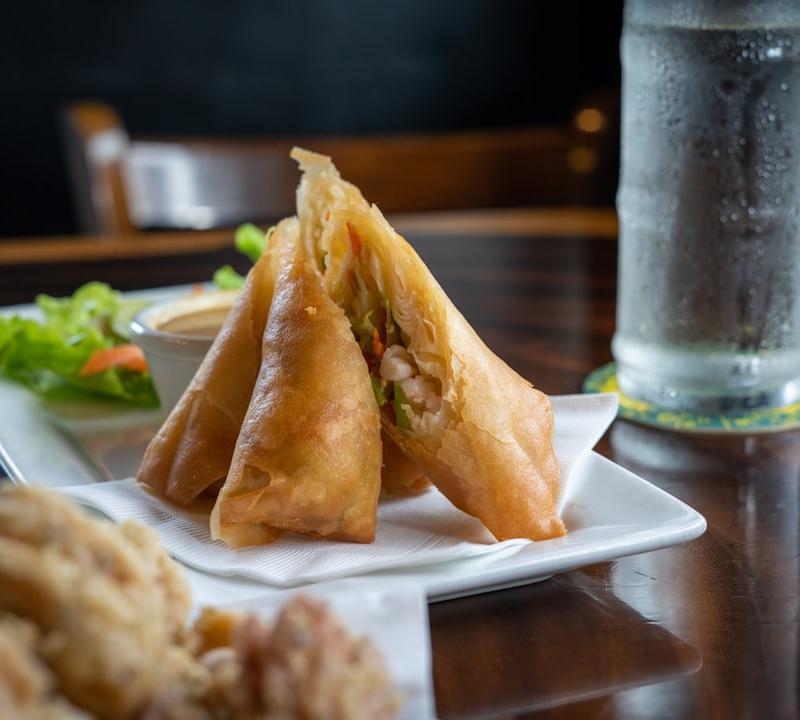 Crispy Seafood Briouat
