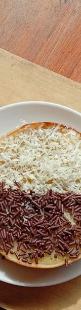 Crispy Serabi with Sweet Chili Drizzle