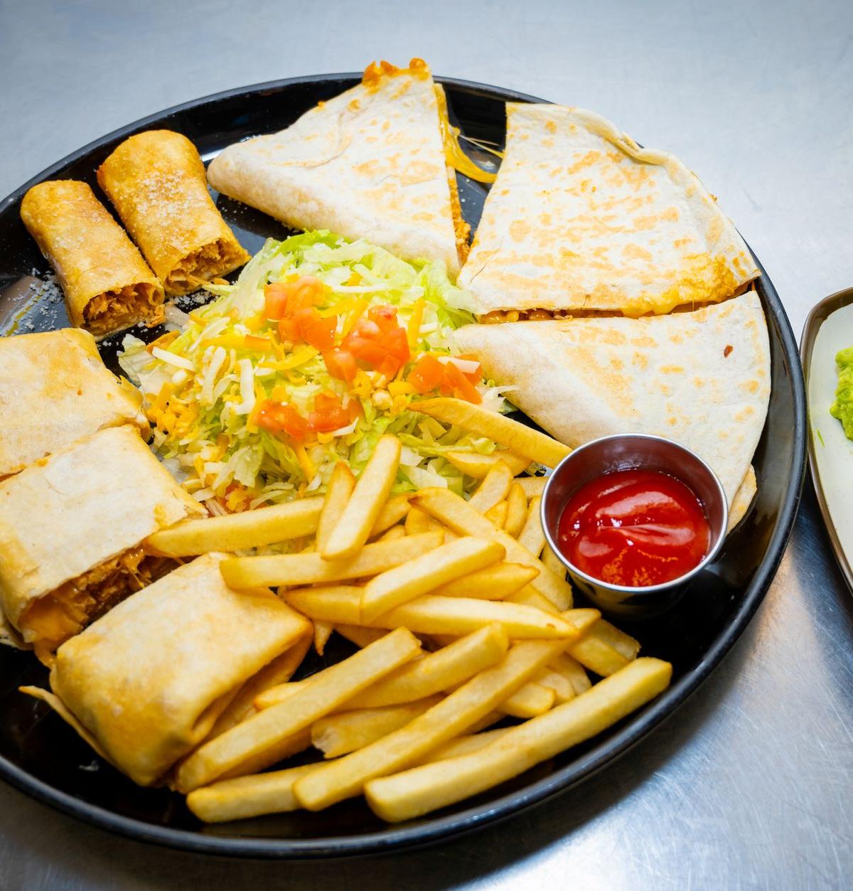 Crispy Shrimp Chimichanga