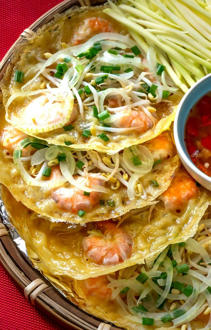 15-Min Crispy Shrimp Crepes with Dipping
