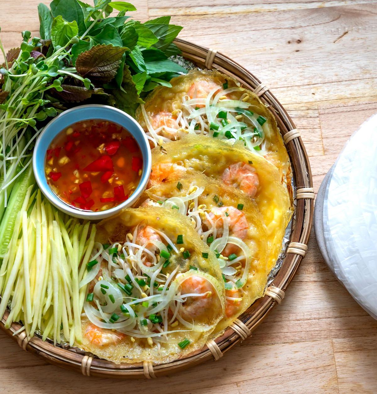 15-Min Crispy Shrimp Crepes