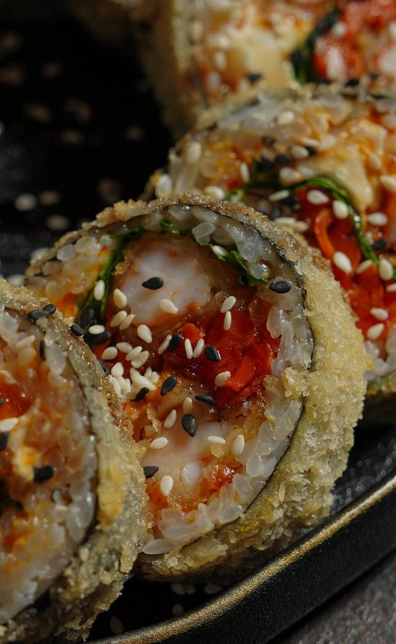Crispy Shrimp Dynamite Roll