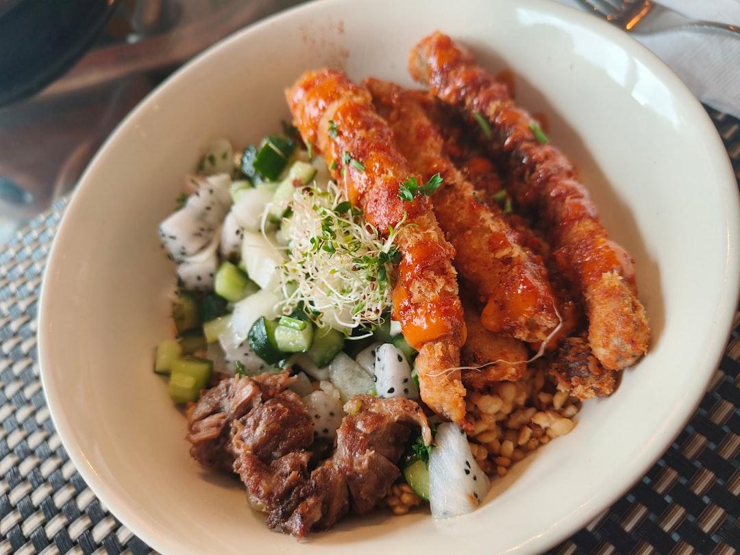 Crispy Shrimp & Feta Bowl