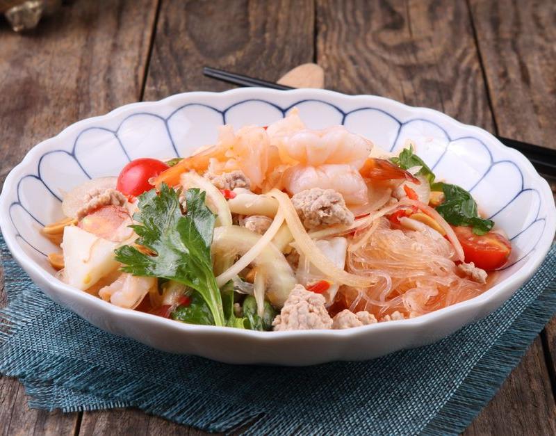 Crispy Shrimp Glass Noodle Salad