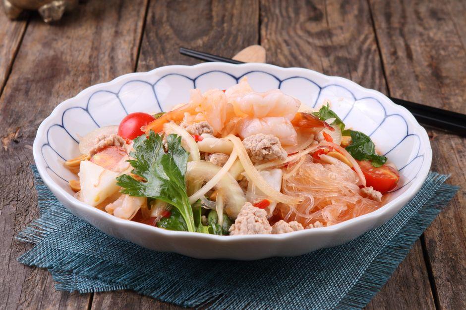 Crispy Shrimp Glass Noodle Salad