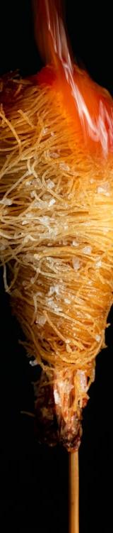 Crispy Shrimp Noodle Nest with Sweet Chili
