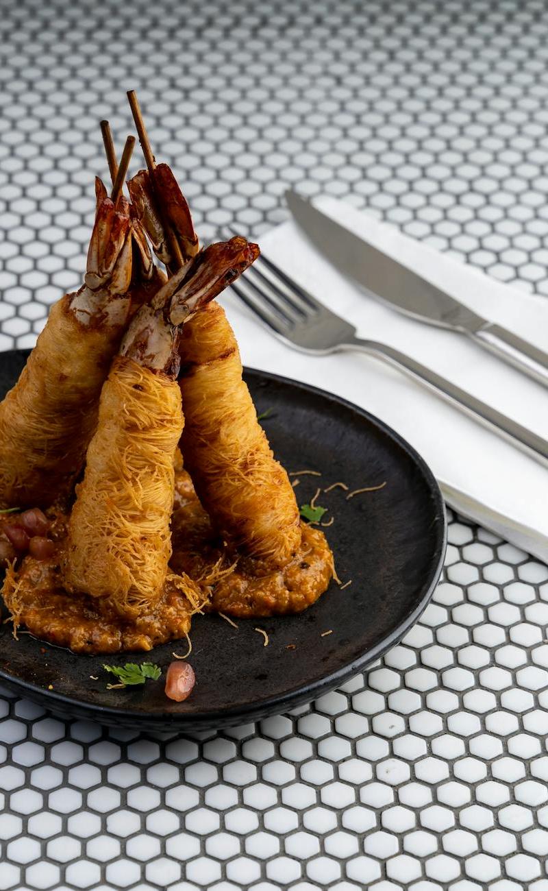 Crispy Shrimp In Phyllo (Goong Sarong)