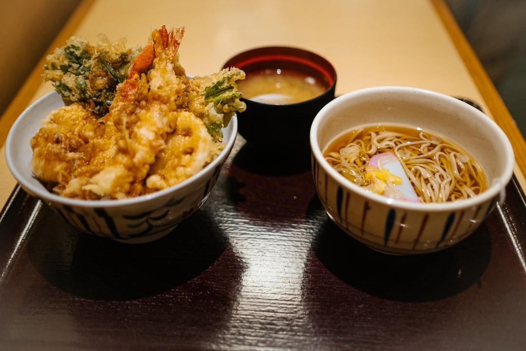 Crispy Shrimp Soba