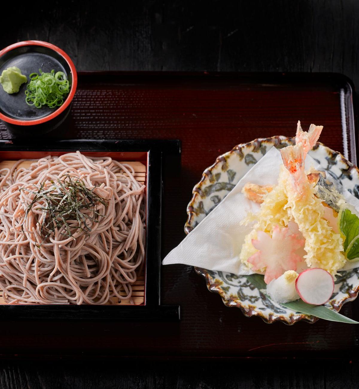 Crispy Shrimp Tempura & Cold Soba Bowl