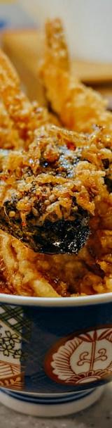 Crispy Shrimp Tempura Rice Bowl