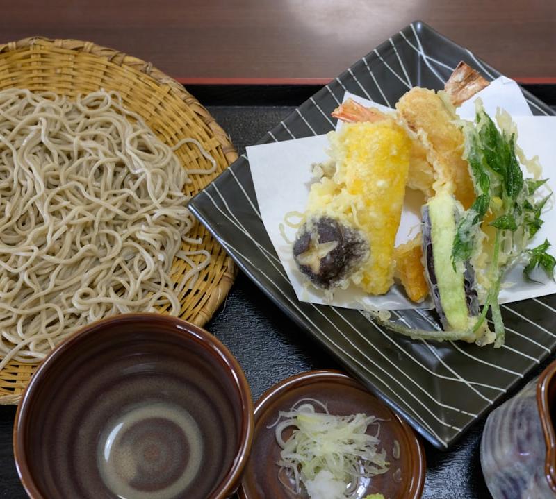 Crispy Shrimp Tempura Soba