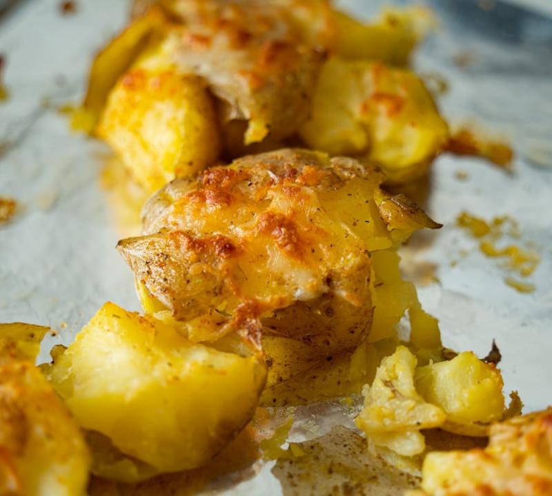 Crispy Smashed Potatoes
