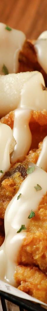 Crispy Snow Cheese Fried Chicken