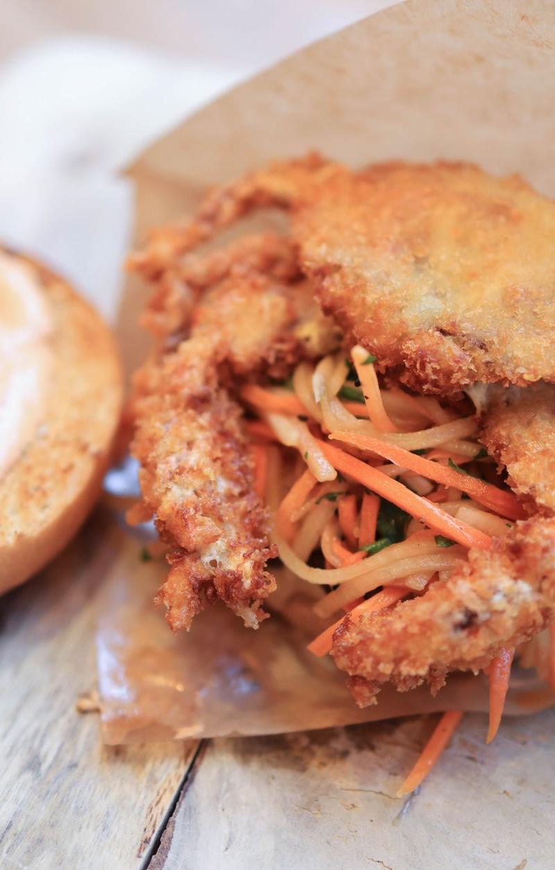 Crispy Soft-Shell Crab Fritters