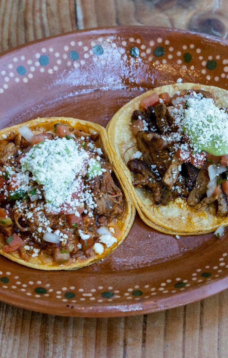 Crispy Sopes with Chipotle Beef Tinga