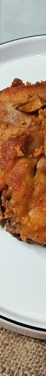 Crispy Soy Garlic Chicken with Fried Garlic
