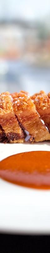 Crispy Soy Pork Belly with Chili Oil