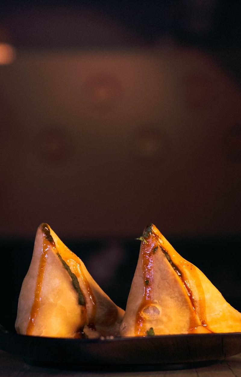 Crispy Spiced Beef Sambusas