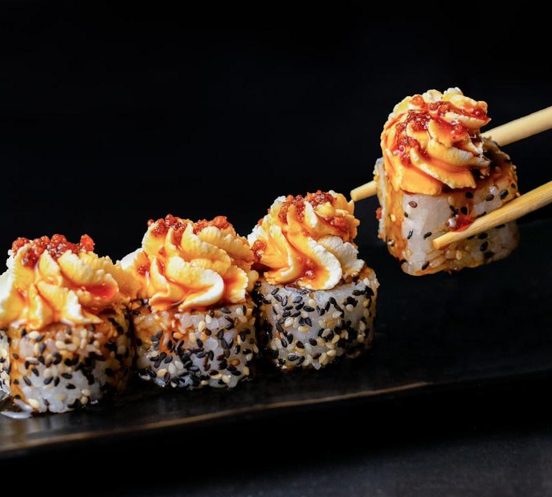 Crispy Spicy Shrimp Dynamite Roll