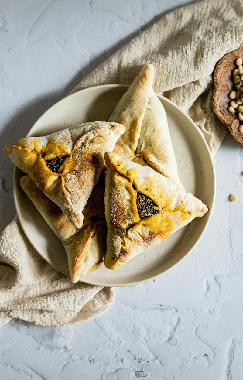 Crispy Spinach Fatayer