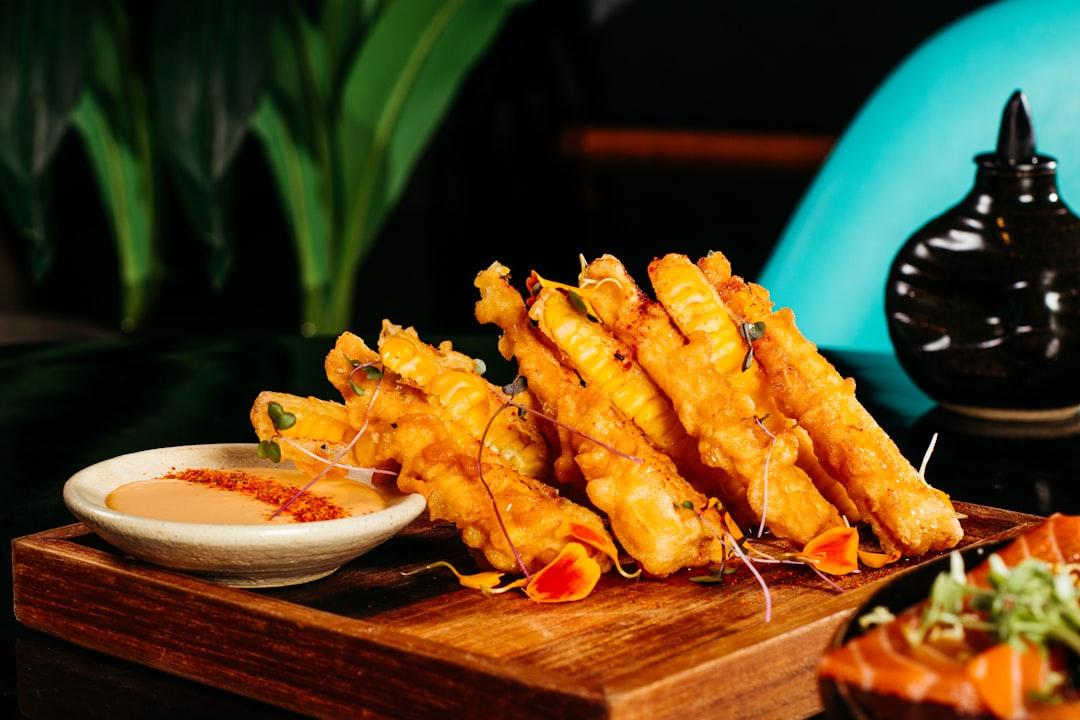 Crispy Spring Rolls with Sweet Chili Dipping Sauce