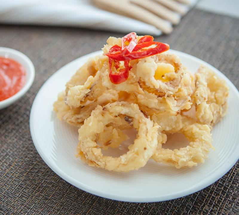Crispy Squid with Sweet Chili Sauce