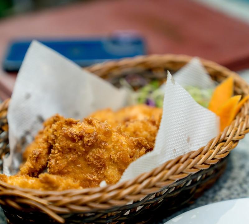 Crispy Taiwanese Chicken Cutlet with Slaw