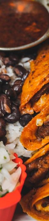 Crispy Tlayudas with Charred Beans & Toppings