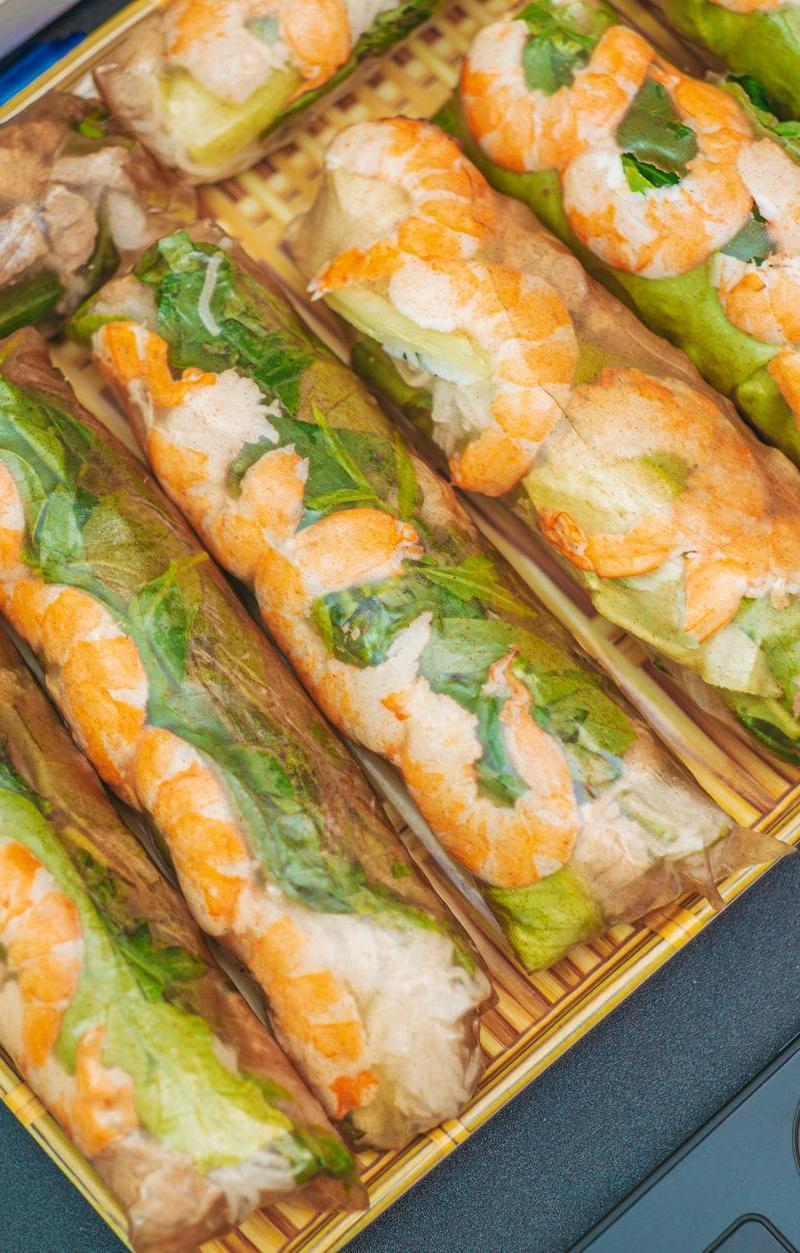 Crispy Tofu & Herb Lettuce Wraps