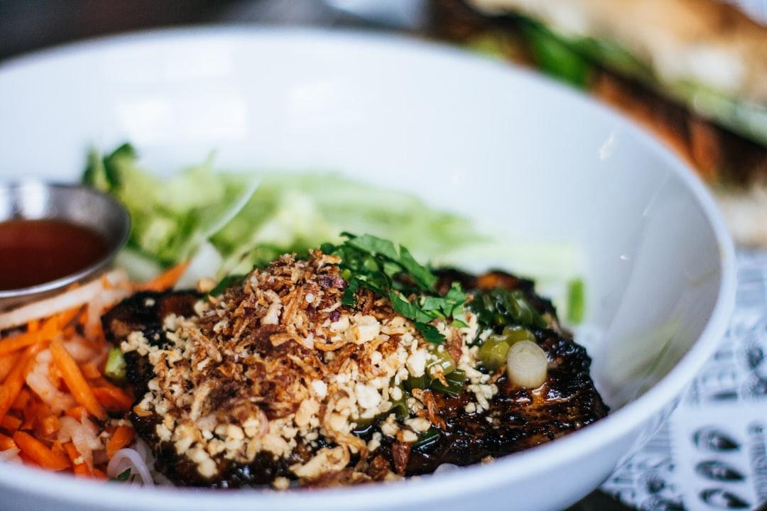 Crispy Tofu Peanut Bowl