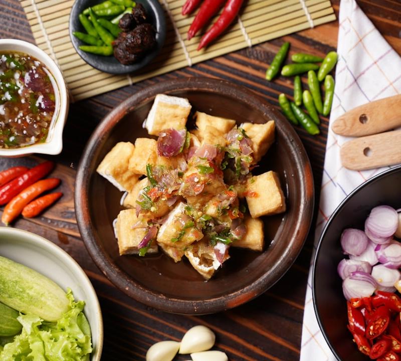 Crispy Tofu Sisig