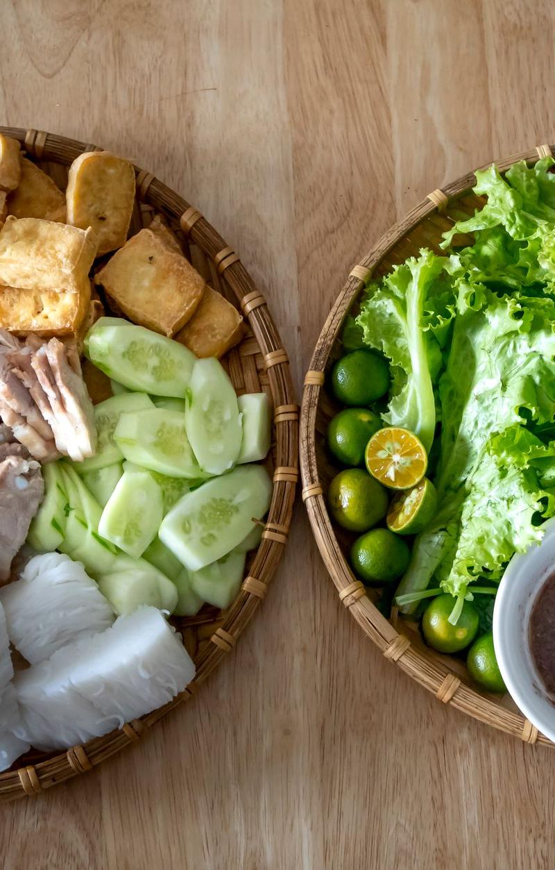 Crispy Tofu & Vermicelli Bowl