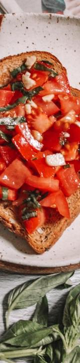 Crispy Tomato Bruschetta