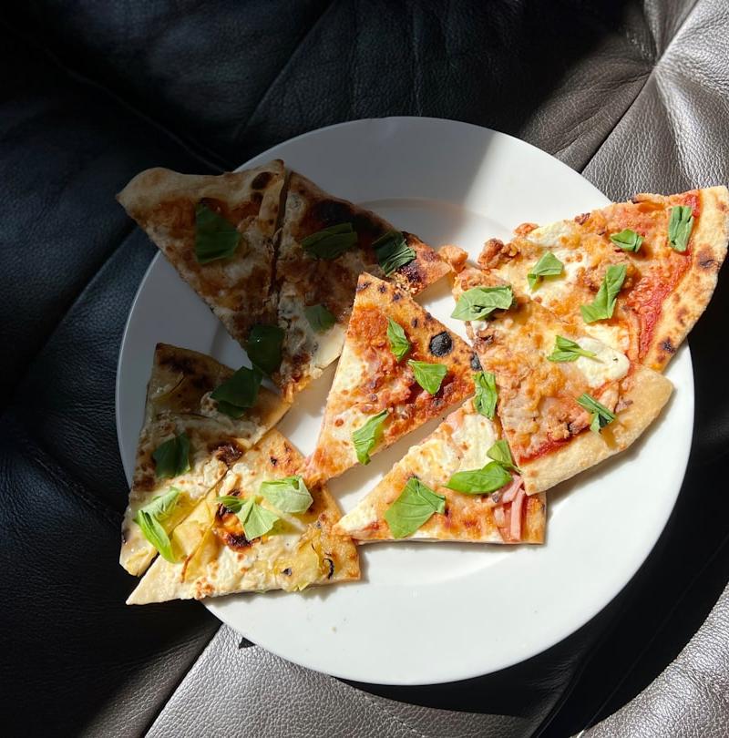 Crispy Tortilla Fold Pizza