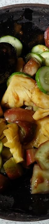 Crispy Vegetable Rojak with Peanut Sauce