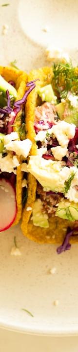 Crispy Vegetable Tostadas