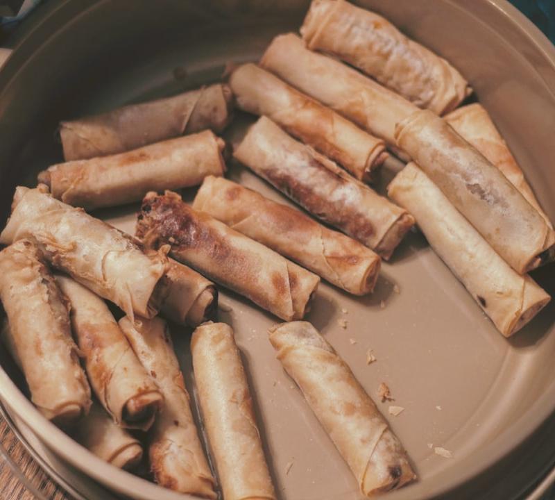 Crispy Veggie Spring Rolls
