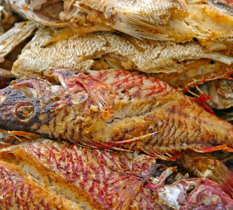 Crispy Whole Fish with Spicy Lime Sauce