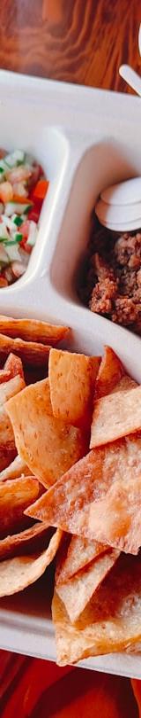 Crispy Wonton Chips with Three Dips