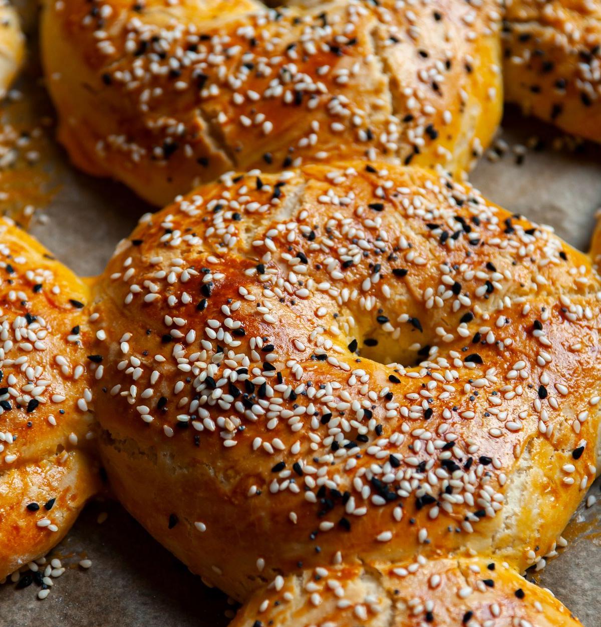 Crispy Yogurt Bagel Toast