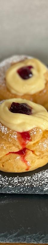 Crispy Zeppole with Honey and Cinnamon
