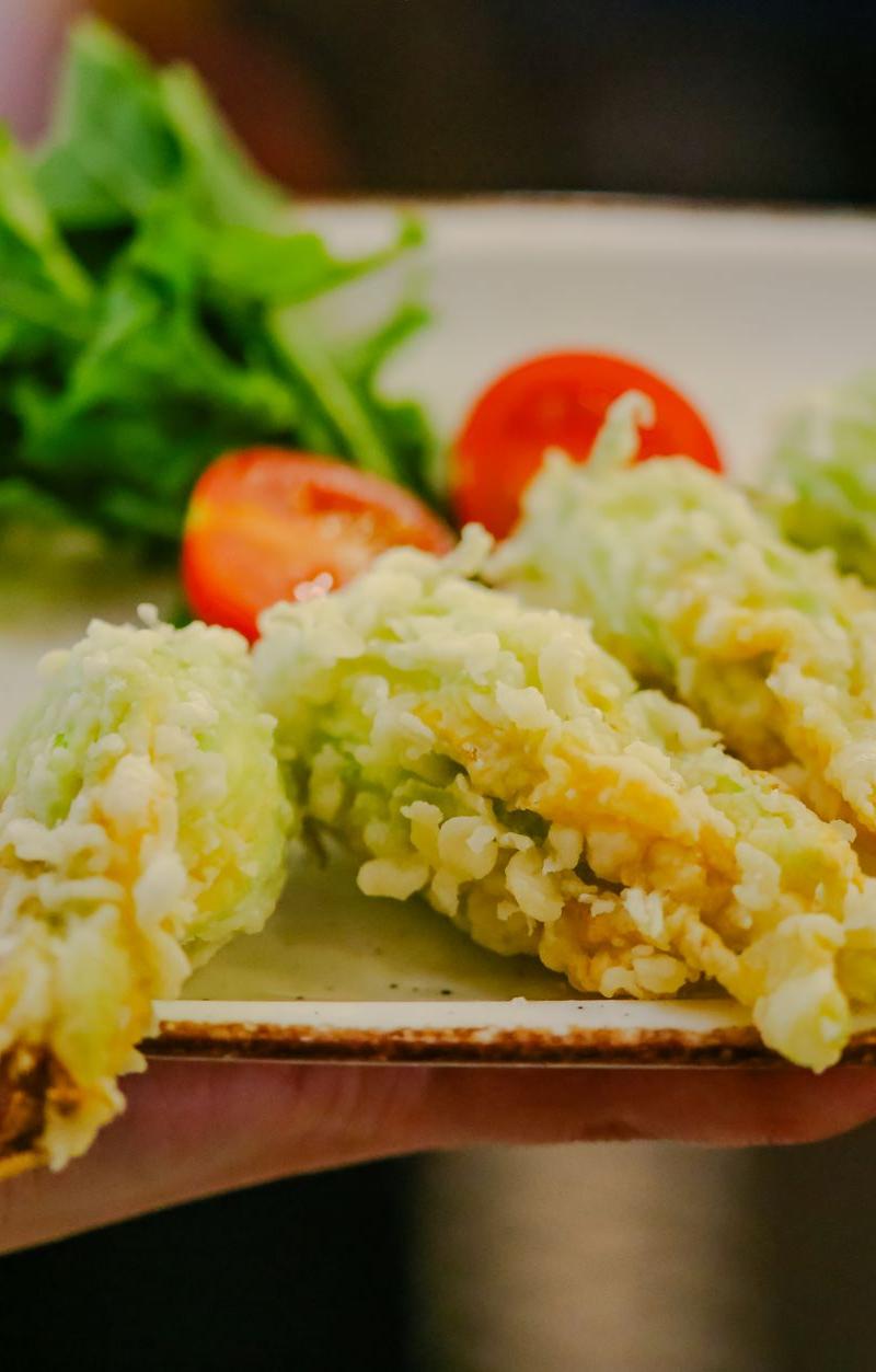 Crispy Zucchini Blossoms