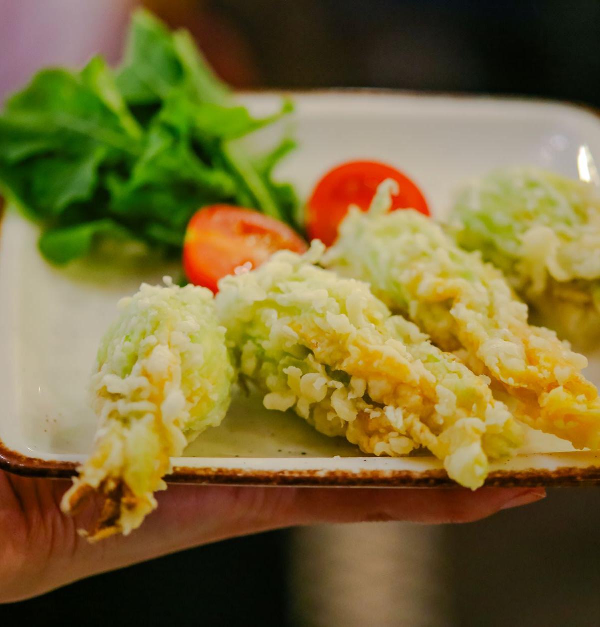 Crispy Zucchini Blossoms