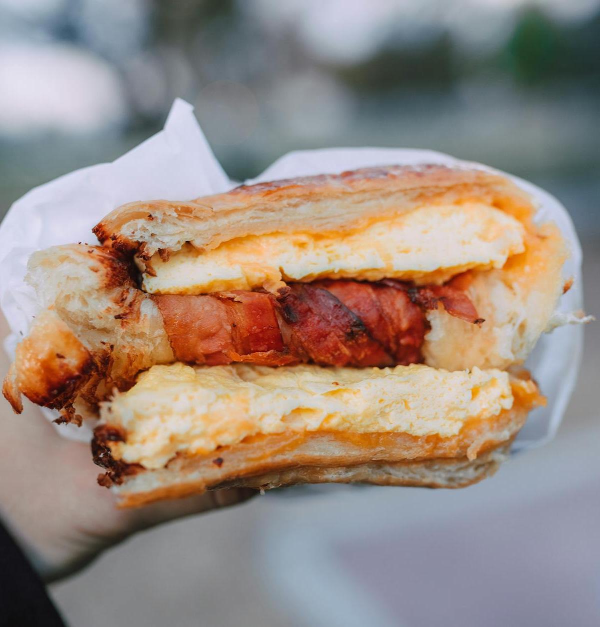 Croissant Breakfast Sandwich