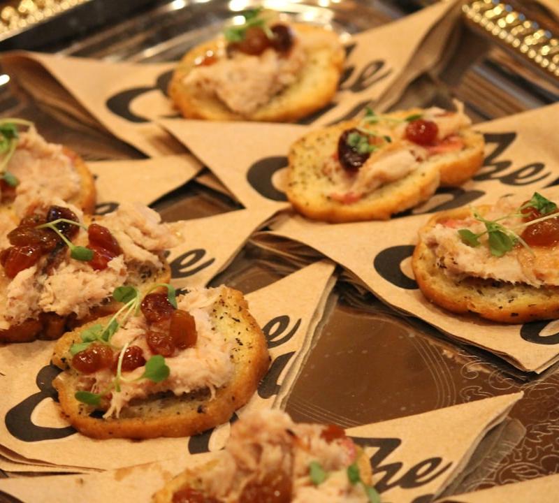 Crostini with Chicken Liver Pâté