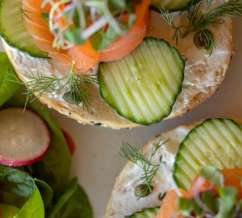 Cucumber Cream Cheese Bites