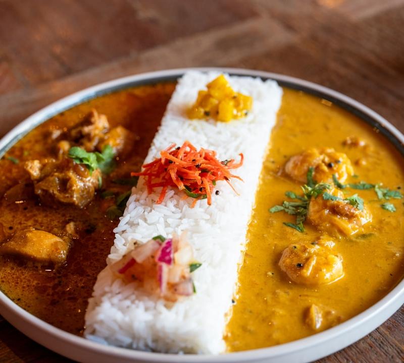 20-Min Curry Shrimp & Rice