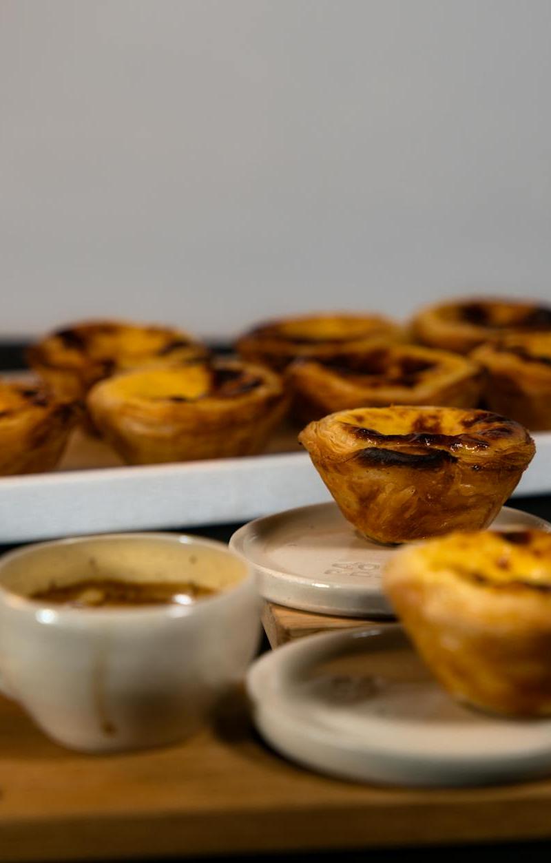 25-Minute Custard Tarts with Espresso